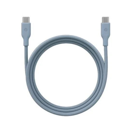 Bazic Gocharge Weave Usb-C To Usb-C 480Mbps 60W Cable 1.5M - Blue